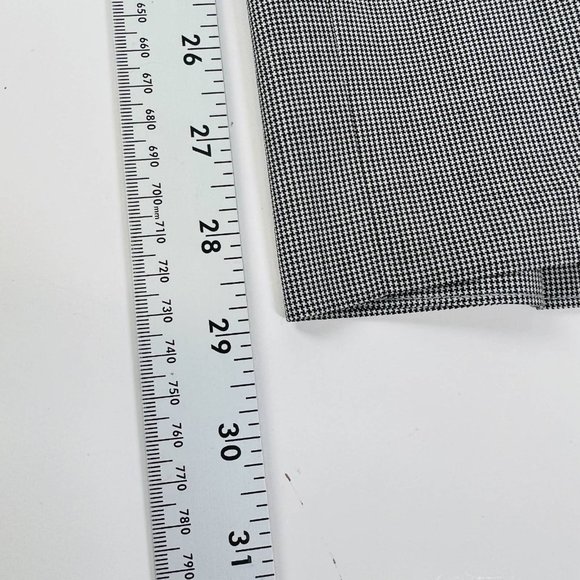 The Suit Company Mens Dress Pants Gray Houndstooth Pockets‎ Tasmania Wool 34x29 - Picture 4 of 11